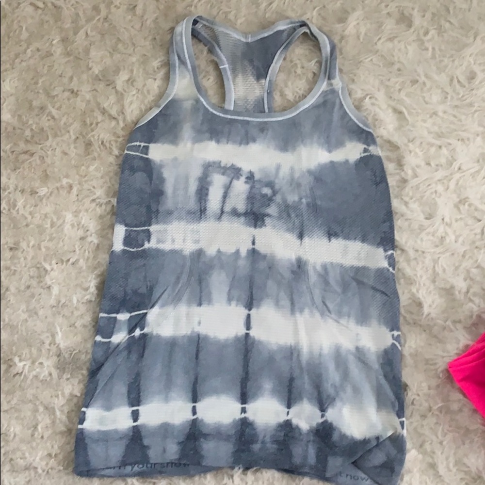 lululemon razor back tank